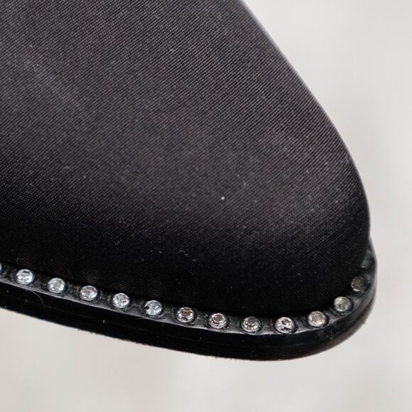 Apostrophe Vintage Piccolo Black Crystal Embellished Heels Womens Size 8 main image 11